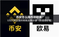 币安怎么提币到欧易？USDT跨交易所转账实操步骤（防错链必看）