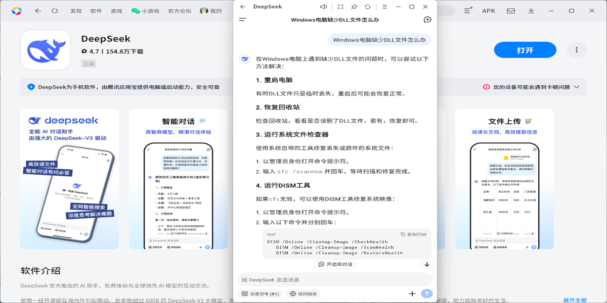 deepseek应用电脑版截图4