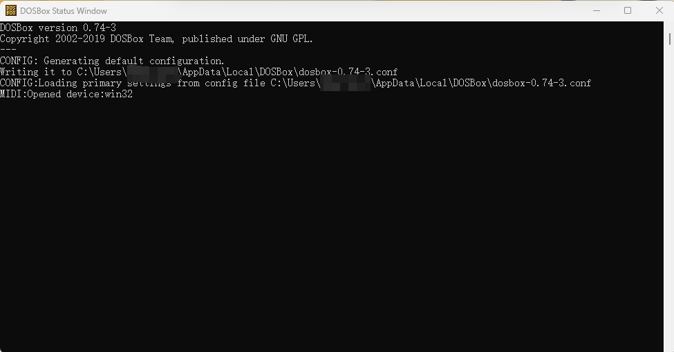 dosbox