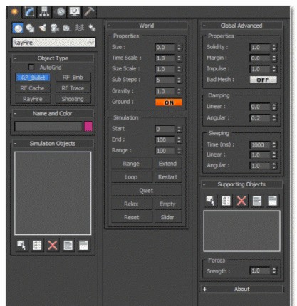 rayfire 3d爆炸碎裂效果制作插件
