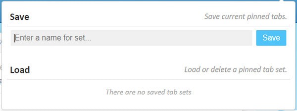 save pinned tabs