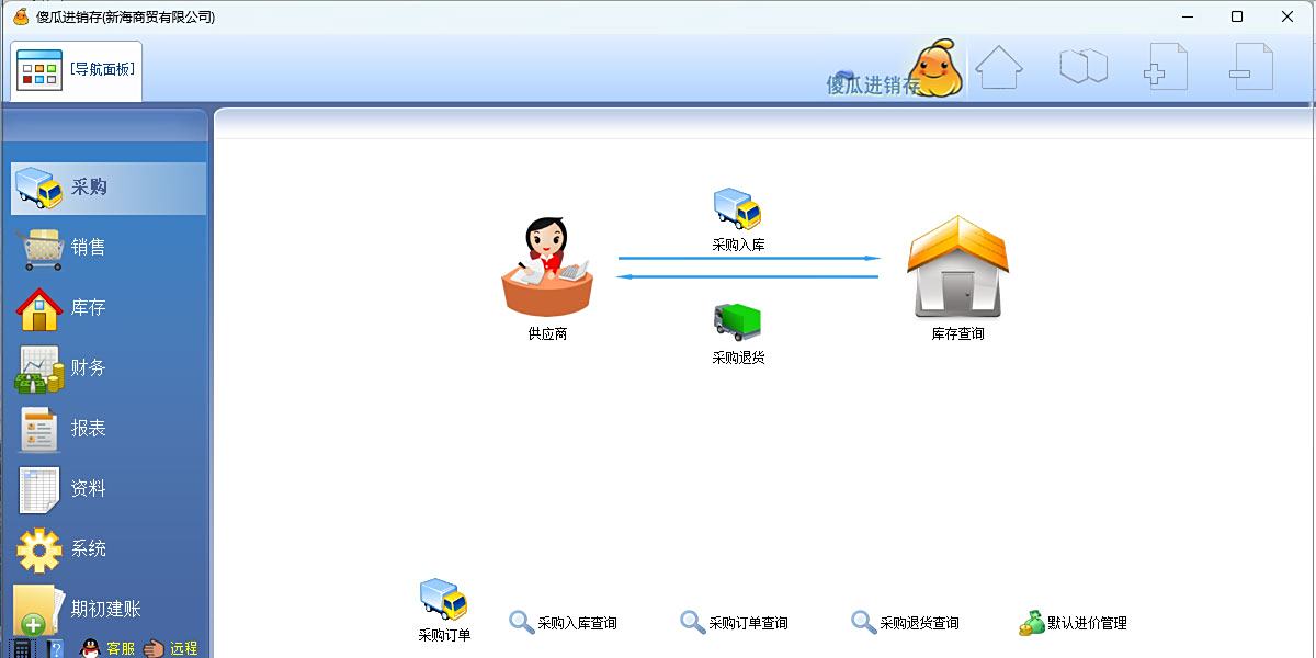 傻瓜进销存管理软件