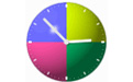 sharp world clock