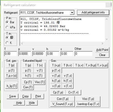 refrigerant calculator
